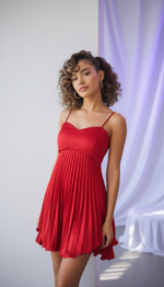 Zinota Primuam Red One Pice Dress - Image 4