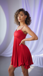 Zinota Primuam Red One Pice Dress - Image 5