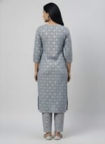Zinora Women Cotton Rayon Kurti Pant Set - Image 5