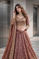 Premium Designer Party Wear Lehenga Choli Set with Dupatta – Wedding & Festive Collection - Image 10