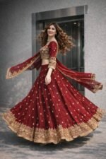Premium Designer Party Wear Lehenga Choli Set with Dupatta – Wedding & Festive Collection - Image 7