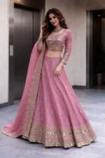 Premium Designer Party Wear Lehenga Choli Set with Dupatta – Wedding & Festive Collection - Image 3
