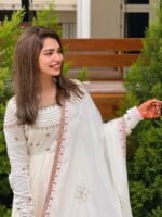 Premium Designer Party Wear Embroidered Gown with Dupatta – Fully Stitched Ready to Wear - Image 2