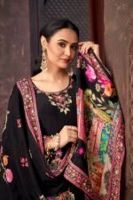 Zinora Designer Faux Georgette Digital Print Salwar Suit with Mirror Work Dupatta