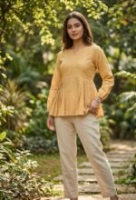Zinora Linen Cotton Top Pant Set for Women – Stylish Summer Casual Wear