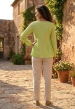 Zinora Linen Cotton Top Pant Set for Women – Stylish Summer Casual Wear - Image 9