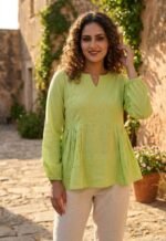 Zinora Linen Cotton Top Pant Set for Women – Stylish Summer Casual Wear - Image 6