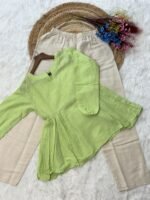 Zinora Linen Cotton Top Pant Set for Women – Stylish Summer Casual Wear - Image 10