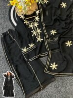 Zinora Premium Kurta Sharara Set for Women – Chiffon Gota Patti Festive & Party Wear - Image 14