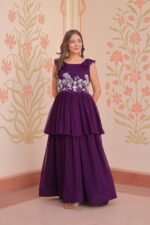 Zinora Designer Embroidered Gown for Women – Faux Blooming Fabric | Party & Festive Wear - Image 10