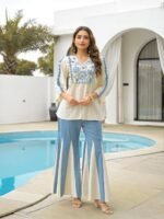 Zinora Women’s Heavy Rayon Co-Ord Set with Embroidery Work – Stylish Casual & Party Wear - Image 7