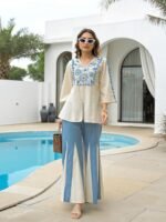 Zinora Women’s Heavy Rayon Co-Ord Set with Embroidery Work – Stylish Casual & Party Wear - Image 4