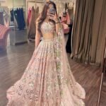 Zinora Real Mirror Embroidery Lehenga for Women – 4 Meter Flare Sequins Wedding & Festive Wear - Image 8