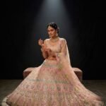 Zinora Real Mirror Embroidery Lehenga for Women – 4 Meter Flare Sequins Wedding & Festive Wear