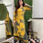 Zinora Women’s Rayon Cotton Co-Ord Set – Digital Print Kurti with Pant (Summer Wear)